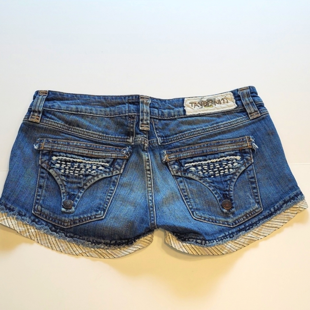Taverniti So Kate Distressed Shorts